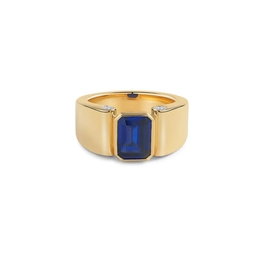 Axle Sapphire Ring