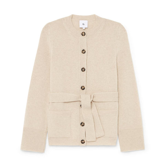 The Slim Belted Cardigan